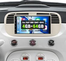 „SIXWIN“ 4+64G „Android 13“ automobilių radijas su „CarPlay“, „Android Auto“ ir „MirrorLink“ funkcijomis, skirtas „Fiat 500“ (2007–2015 m.) modeliams. 7 colių HD jutiklinis ekranas, palaiko „Wi-Fi“, GPS, „Bluetooth 5.0“, FM/RDS ir 32EQ (smėlio spalvos)