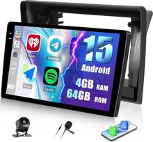 „SIXWIN“ 4+64G „Android 15“ automagnetola, skirta „Renault Trafic“/„Opel Vivaro“/„Nissan Primastar“ automobiliams, su „CarPlay“/„Android Auto“/„MirrorLink“, 10,1 colio HD ekranu, GPS, „Wi-Fi“, „Bluetooth“, FM/RDS, ekvalaizeriu ir atbulinės eigos kamera
