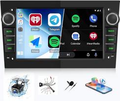 „SIXWIN“ automobilių radijas, skirtas „Opel Corsa“ (d), „Astra“ (h), „Zafira“ (b) ir „Meriva“ modeliams, su „CarPlay“, „Android Auto“ ir „MirrorLink“ funkcijomis, 7 colių IPS „Opel“ ekranu, „Bluetooth“, FM/AM/RDS, ekvalaizeriu, vairo valdymu ir atbulinės