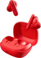 „Skullcandy Smokin' Buds“ belaidės ausinės, „Bluetooth“ ausinės, gerai priglundančios prie ausų, iki 20 valandų baterijos veikimo laikas, atsparios prakaitui ir vandeniui (IPX4) – raudonos