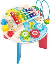 „Small Foot“ 10321 „2-in-1“ motorinių įgūdžių lavinimo ir muzikos stalas