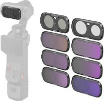 „SMALLRIG“ ND, CPL ir juodų difuzinių filtrų rinkinys, skirtas „Insta360 Luna Ultra“ | ND8 + ND16 + ND32 + ND64 + ND128 + ND256 + CPL + 1/4 juodo difuzinio filtro, daugiasluoksnis HD optinis stiklas, 8 vnt. rinkinys – 6687