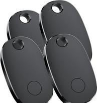 „Smart Air Tracker Tag“ 4 vnt. rinkinys | „Smart Air Tracker Tag“ 4 vnt. rinkinys, raktų ieškiklis „KeyFinder“, suderinamas su „Apple“ programėle „Where is?“ (tik „iOS“)