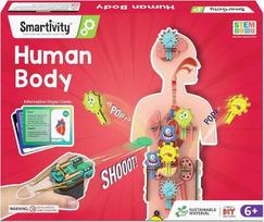 „Smartivity“ žmogaus kūno modelis vaikams nuo 6 iki 12 metų. „Pasidaryk pats“ (DIY) STEM mokslinis žaislas vaikams 6, 7, 8, 9, 10, 11 ir 12 metų
