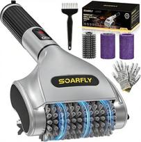 „SOARFLY“ elektrinė grilio šepetėlė, grilio šepetėlė, veikianti 210 min. esant 800 aps/min., su 20 kg sukimo momentu ir dviem LED lemputėmis, elektrinė valymo šepetėlė vyrams ir grilio mėgėjams