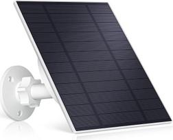 „Solars“ namų apsaugos kamerų įkrovimo sprendimas: 5 W saulės baterija su ilgaamže baterija