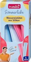 „Sommerliebe“ silikoniniai ledų maišeliai, 4 vnt. – prekės ženklas „DM Deutschland“ – suderinami su „Profissimo“ – „Sommerliebe“ silikoniniai ledų maišeliai, 4 vnt.