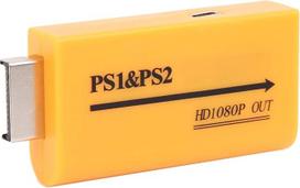„Sonew“ nešiojamasis HDMI vaizdo keitiklio adapteris: PS1 į HDMI, PS2 į HDMI, vaizdo įrašymo plokštė su kompozitiniu išėjimu