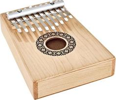 „Sonic Energy“ „Soundhole“ kalimba, 10 tonų, klevas (KL1009H) | C-dur, 440 Hz, su garso anga, blizgi, komplekte su dėklu, šluoste ir derinimo plaktuku, klevas, plienas