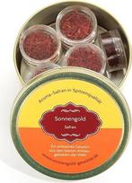 „Sonnengold“ šafrano gijos, aukščiausios kokybės – 1 kategorija, 10 g (10 porcijų po 1 gramą)
