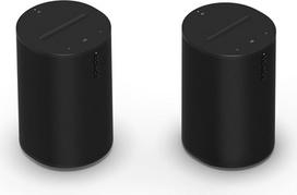 „Sonos Era 100“ išmanusis garsiakalbis su „Wi-Fi“, „Bluetooth“, suderinamas su „Amazon Alexa“ – juodos spalvos (2 vnt. rinkinys)