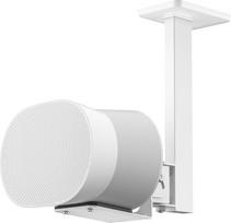„Sonos Era 300“ garsiakalbio laikiklis, skirtas montavimui prie lubų – reguliuojamas pakreipimas +15°/-30° ir pasukimas ±90°, skirtas „Sonos Era 300“ montavimui prie lubų, siekiant pagerinti garso kokybę, baltos spalvos