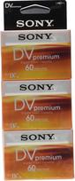 „Sony 5DVM60PR“ DV vaizdo kameros kasetės (5 vnt. pakuotė)