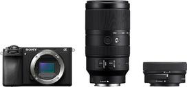 „Sony Alpha 6700“ gamtos fotografavimo rinkinys (APS-C) su 16–50 II ir 70–350 mm objektyvais | AI automatinis fokusavimas, idealiai tinka paukščių, safario, gamtos, gyvūnų, sporto ir aviacijos fotografavimui