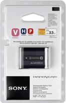 „Sony NP-FV50“ – su daugeliu „Handycam“ modelių suderinamas akumuliatorius