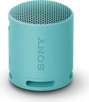 „Sony SRS-XB100“ belaidis „Bluetooth“ garsiakalbis – nešiojamas, lengvas, kompaktiškas, skirtas naudoti lauke ir kelionėse, patvarus, atsparus vandeniui ir dulkėms (IP67), 16 valandų baterijos veikimo laikas, be nešimo diržo