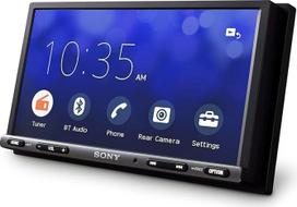 „Sony XAVAX5550ANT.EUR“ multimedijos grotuvas (CarPlay, Android Auto, WebLink), ekranas: rezistyvus be WebLink funkcijos, juodos spalvos