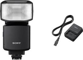 „Sony“ HVL-F60RM2 išorinė blykstė su belaidžiu radijo valdymu ir BC-QZ1 (greitojo įkrovimo įrenginys, skirtas NP-FZ100 baterijoms)