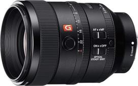 „Sony“ SEL100F28GM „E-mount“ pilno kadro 100 mm F2,8 „G Master“ fiksuoto židinio nuotolio objektyvas – juodas