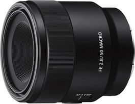 „Sony“ SEL50M28 FE 50 mm F2,8 pilno kadro E-mount objektyvas (juodas)