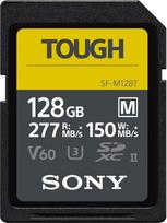 „Sony“ SFM128T/T1 128GB „SF-M“ serijos patvari skaitmeninė atminties kortelė „UHS-II U3 V60 SDHC“ – skaitymo greitis 277MB/s, rašymo greitis 150MB/s SFM128T/T1
