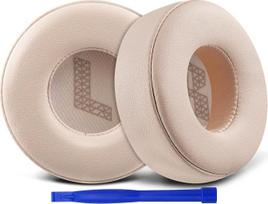 „SOULWIT“ atsarginės ausinių pagalvėlės, skirtos „JBL Live 670NC“ ant ausų uždedamoms ausinėms (netinka „Tune 670NC“ modeliui), su minkšta proteino oda ir didelio tankio triukšmo izoliacijos putomis