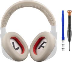 „SOULWIT“ atsarginių dalių rinkinys, skirtas „Plantronics BackBeat Pro 2“ ir „Voyager 8200 UC“ ausinėms, atsarginės ir remonto dalys, ausų pagalvėlės iš baltymų odos + galvos juostos pagalvėlės