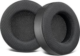 „SOULWIT“ tinklinės ausų pagalvėlės, skirtos „Corsair Virtuoso“ ausinėms – juodos | Skirtos „Corsair Virtuoso RGB Wireless“ (XT/SE) ausinėms