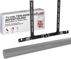 „Sound Bass Arc“ stovas po televizoriumi, skirtas garso kolonėlei – juodos spalvos | Suderinamas su „Sonos Arc“ garso kolonėle ir „Ultra“ versija. Į komplektą įeina montavimo rinkinys. Sukurtas Jungtinėje Karalystėje