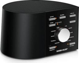 „Sound+Sleep“ miego terapijos aparatas – modelis ASM1002 / juodos spalvos (su Jungtinės Karalystės adapteriu)