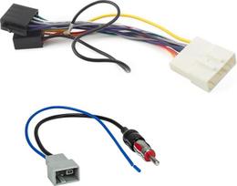 „Sound-way“ kabelinis adapteris, ISO automobilių radijo antenos adapteris, suderinamas su „Nissan“, „Renault“ ir „Opel“ automobiliais