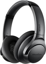 „Soundcore Life Q20“ „Bluetooth“ ausinės su aktyviąja triukšmo slopinimo funkcija, 40 vienetų atkūrimo laikas, aukštos raiškos garso kokybė, galingi žemieji dažniai, belaidės ausinės, skirtos namų biurui, nuotoliniam mokymui ir konferencijoms