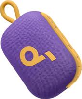 „Soundcore Select 4 Go“ nešiojamas „Bluetooth“ garsiakalbis, IP67, 20 val., violetinis/geltonas | Iki 20 valandų baterijos veikimo laikas, IP67, galingas garsas, pėsčiųjų žygiai ir dviračių sportas, skirtas naudoti patalpose ir lauke