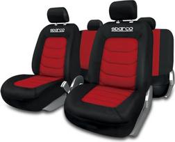 „Sparco“ SPC1019RS sėdynių apmušalų rinkinys, juodas/raudonas