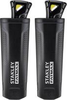 „Stanley Fatmax FMHT10500-0“ universalus peilis su fiksuotu ašmeniu (su magnetiniu ašmenų skyriumi, grūdinto plieno ašmenų laikikliu, su raižytu ratuku ir peties varžtu, komplekte – peilio laikiklis) Juodas