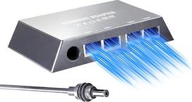 „Starlink Gen 3/Mini“ Ethernet adapteris, 4 prievadų RJ45 LAN tinklo išplėtimo gigabito LAN skirstytuvas, „Starlink“ Ethernet adapteris – LAN skirstytuvas, skirtas laidiniams išoriniams tinklams, vienu metu jungiantis 4 įrenginius