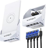 „Starlink Mini“ Ethernet komutatorius – 10/100/1000Mbps gigabito tinklo išplėtimo stotelė, 4 prievadai (1 WAN, 3 LAN), kompaktiškas „Plug & Play“ interneto skirstytuvas, skirtas kemperiams ir kelionėms gamtoje