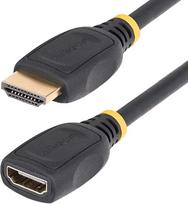 „StarTech“ 1 m ilgio HDMI 2.0 prailginimo kabelis, 4K 60 Hz, kištukas/lizdas, juodos spalvos