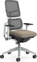 „Steelcase Please Air“ ergonomiška biuro kėdė, 3D porankiai, „Truffle“/„Blackbird“