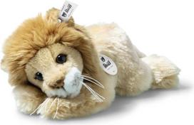 „Steiff“ minkštas žaislas „Little Friend“ liūtas Leo, mielas pliušinis žaislas su plastikinėmis akimis, vaikams, berniukams ir mergaitėms, pliušinis žaislas, 22 cm, smėlio spalvos, 280092