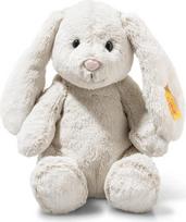 „Steiff“ minkštas žaislas su naktine lempute „Hoppie Rabbit“, mielas pliušinis žaislas su plastikinėmis akimis, vaikams, berniukams ir mergaitėms, „Friends“ serija, 28 cm, šviesiai pilkos spalvos, 081026