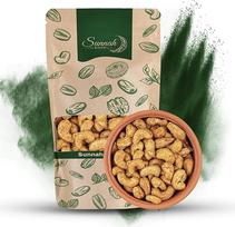 „Sunnah Shop®“ rūkyti anakardžių branduoliai, 500 g | Sveiki anakardžių riešutai su intensyviu skoniu | Turtingi baltymais ir sveiki | Traškūs užkandžiai iš aukštos kokybės riešutų | Puikiai tinka valgyti kelyje