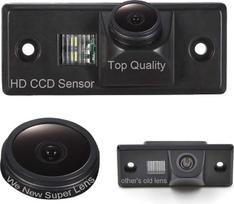 „Super HD“ vandeniui atspari naktinio matymo galinio vaizdo kamera, skirta keisti VW „Golf Variant“ Mk4, MK5, „Tiguan“, „Touareg“, „Polo 3C“, „Jetta“, „Passat“, „Sharan“, „Bora“, „Škoda Scirocco“, „Fabia“, „Porsche Cayenne“, „Golf IV 4V“ ir „5“ modeliams