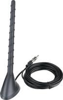 „Superbat“ automobilių radijo AM/FM radijo antena, universali stogo montavimo pakaitalas su tvirtinimo pagrindu, 5 m ilgio prailginimo kabelis, skirtas automobiliams, sunkvežimiams, laivams, stereo imtuvams ir pagrindiniams įrenginiams