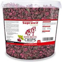 „Supravit“ burokėlių traškučiai – 2 kg kibiras, saldainių arkliams be cukraus | – Skirti visiems arkliams – 100 % natūralūs, be priedų – kaip skanūs arklių saldainiai arba kaip papildomas pašaras