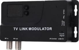 „Sxhlseller“ RF moduliatorius, HDMI į koaksialinį keitiklį, 1080P adapteris seniesiems televizoriams ir žaidimų konsolėms – palaiko NTSC, PAL, VHF ir UHF kanalus, su infraraudonųjų spindulių nuotolinio valdymo pultu