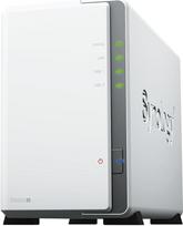 „Synology DS223j“ 2-Bay „DiskStation“ NAS (Realtek RTD1619B, 4 branduoliai, 1,7 GHz, 1GB DDR4 RAM, 1xRJ-45 1GbE LAN prievadas) komplektas su 2 vnt. 4 TB „WD RED Plus“ HDD (WD40EFPX - 68C6CN0)