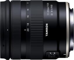 „Tamron“ 11–20 mm F/2,8 Di III-A RXD, skirtas beveidrodžiams APS-C fotoaparatams su „Canon“ RF jungtimi