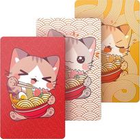 „TANGEM“ saugi kriptovaliutų piniginė, žiemos kolekcija, „Ramen Cat“