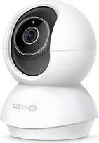 „Tapo C250“ 4K vidaus stebėjimo kamera su 360° apžvalgos kampu, vietiniu AI aptikimu ir judesio sekimu su priartinimu, infraraudonųjų spindulių naktinio matymo funkcija, privatumo zonos nustatymu, „microSD“ kortelės arba debesų saugykla, naminių gyvūnėlių